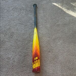 Easton Hype Fire Bat in Red and Yellow